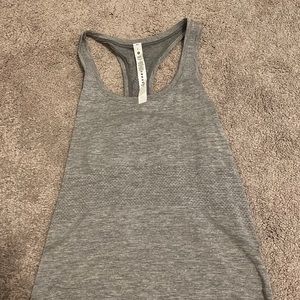 Grey Swiftly Tech Racerback Tank top size 6